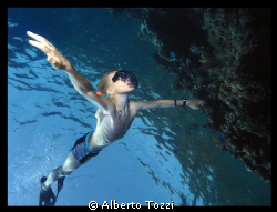free diver by Alberto Tozzi 